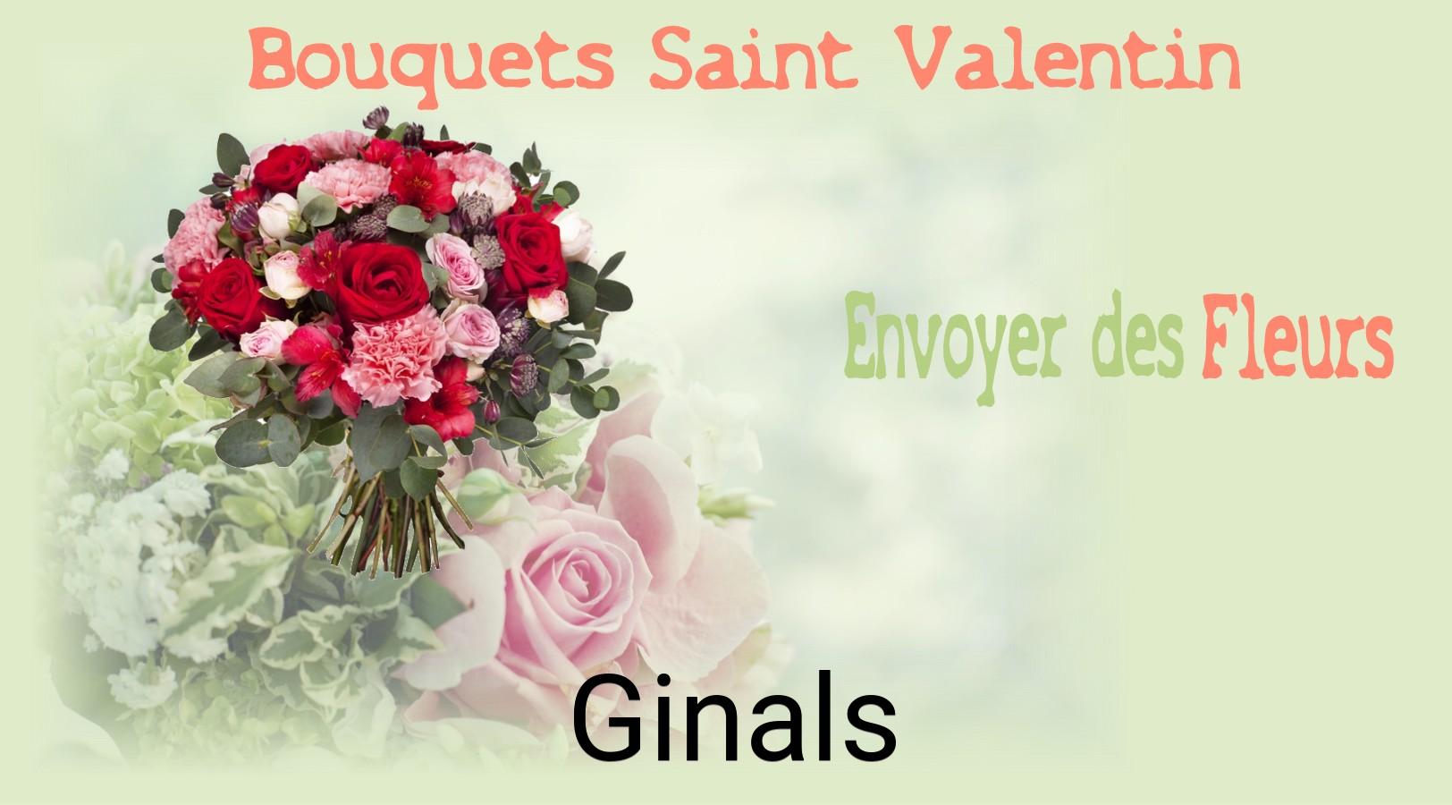 Roses de Saint-Valentin livrées à Ginals